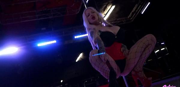  Sabrina Sabrok behind the scenes photoshoot Red Parrot Texas Stripclub